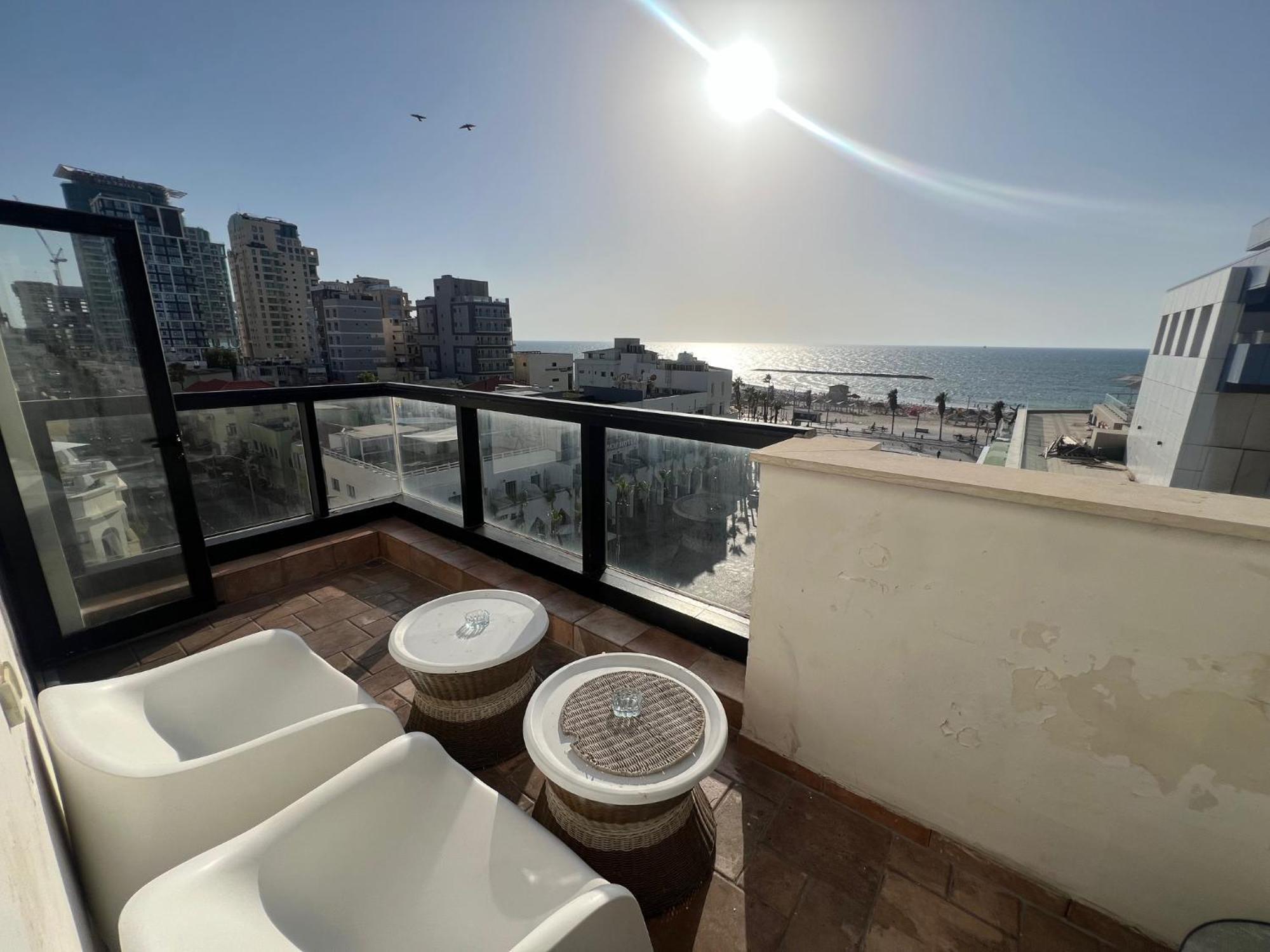 3Bedrooms Suite With Balcony And Shelter Yarkon15 Tel Aviv Exterior photo